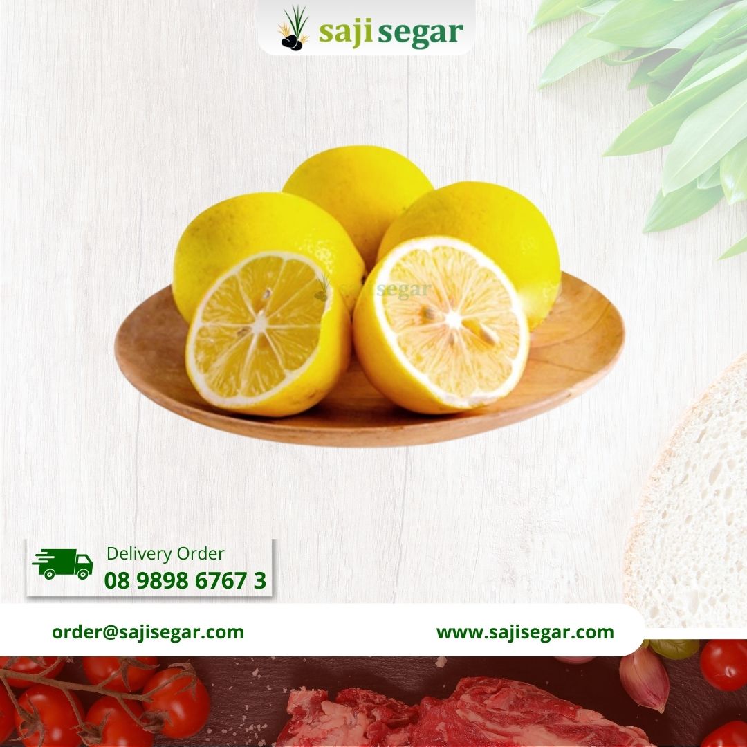 Jeruk lemon lokal / 100gram